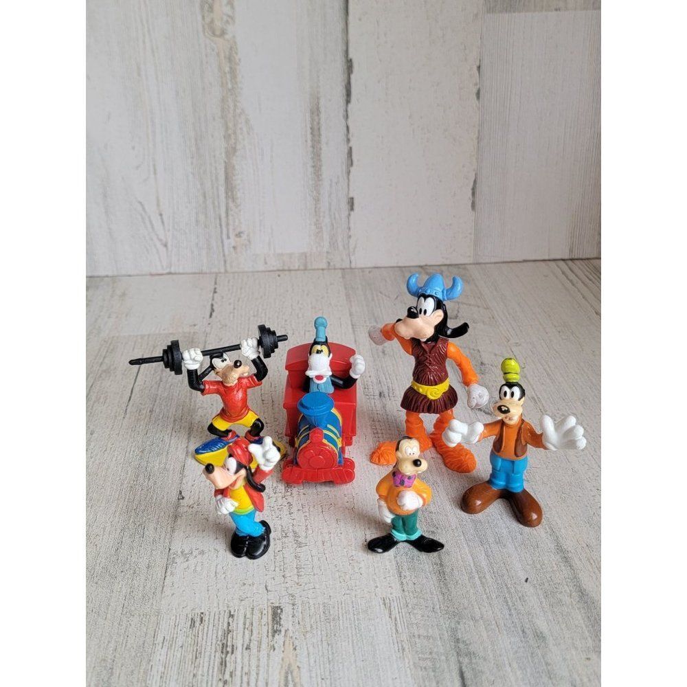 Goofy job variety gym train Viking Disney toy‎ figure
